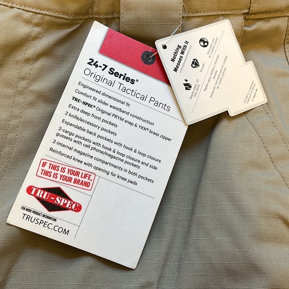NWT TRU Spec 27/7 Tactical Pants Women sz 8 - Picture 8 of 9